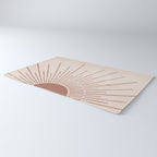 Boho Sun no. 5 Terracotta Rug Gallery Image 3