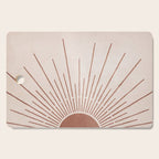 Boho Sun no. 5 Terracotta Cutting Board Gallery Image 1