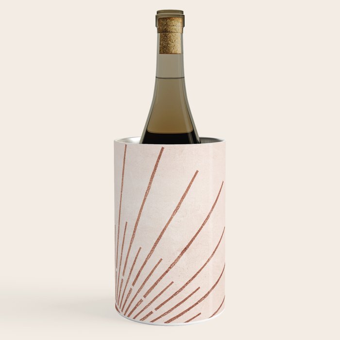 Boho Sun no. 5 Terracotta Wine Chiller Gallery Image 3