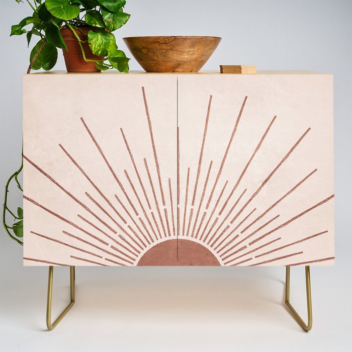 Boho Sun no. 5 Terracotta Credenza Gallery Image 1