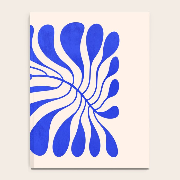 Electrik Blue Ferns: Matisse Edition Notebook Gallery Image 4