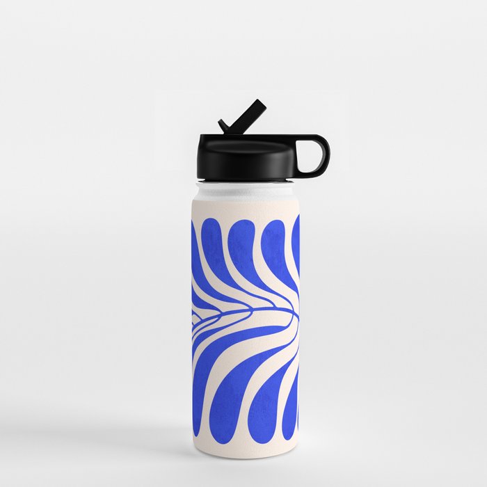 Electrik Blue Ferns: Matisse Edition Water Bottle Gallery Image 1