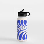 Electrik Blue Ferns: Matisse Edition Water Bottle Gallery Image 1
