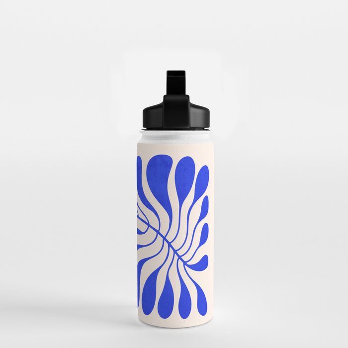 Electrik Blue Ferns: Matisse Edition Water Bottle Gallery Image 2
