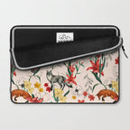 Floral Fox Laptop Sleeve Gallery Image 2
