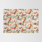 Floral Fox Rug Gallery Image 2