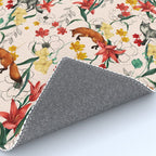 Floral Fox Rug Gallery Image 4