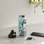 Girl and Bird Water Bottle Gallery Image 5