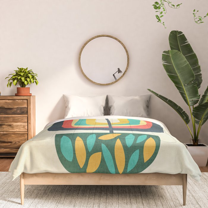 Potted Plant 3 Comforter Gallery Image 3