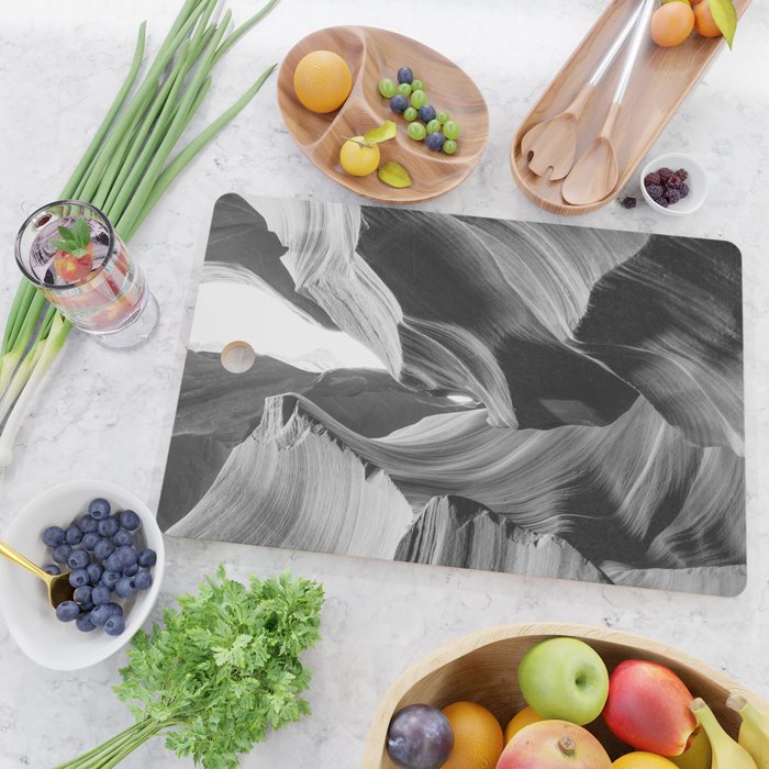 ANTELOPE CANYON XXIII / Arizona Desert Cutting Board Gallery Image 2