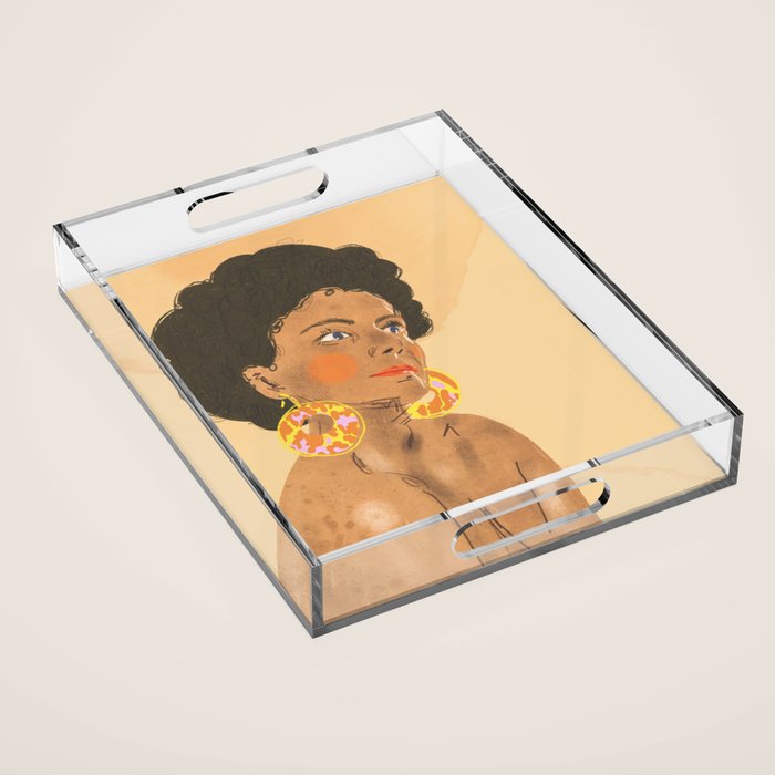 Natural beauty Acrylic Tray Gallery Image 1