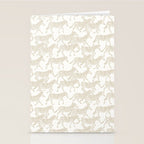 Zebras in tan Stationery Card Gallery Image 2