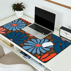 Lazy Florals #4 Desk Mat Gallery Image 2