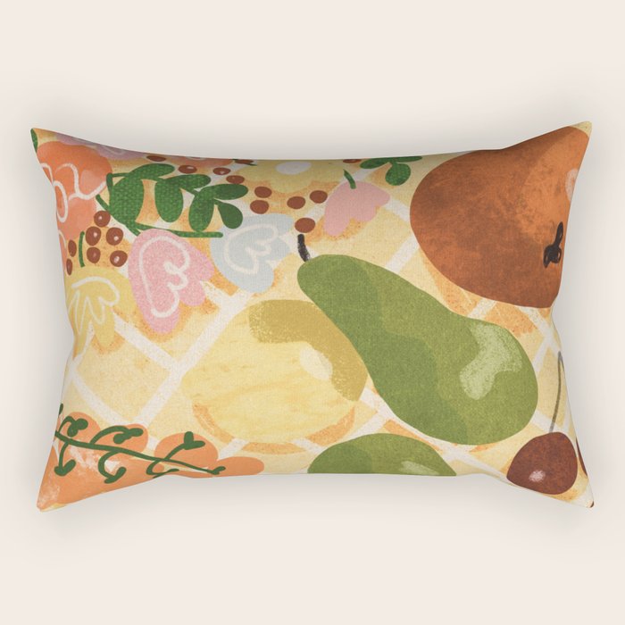 Colors of Summer Rectangular Pillow Gallery Image 2