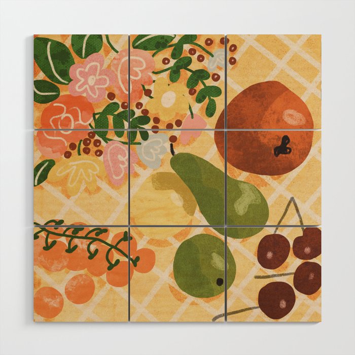 Colors of Summer Wood Wall Art Gallery Image 1