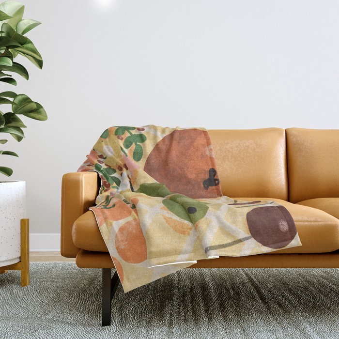 Colors of Summer Throw Blanket Gallery Image 1