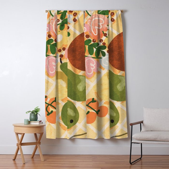 Colors of Summer Window Curtain Gallery Image 1