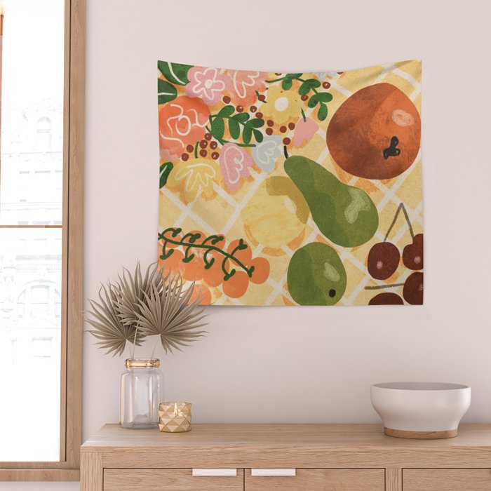 Colors of Summer Wall Tapestry Gallery Image 2