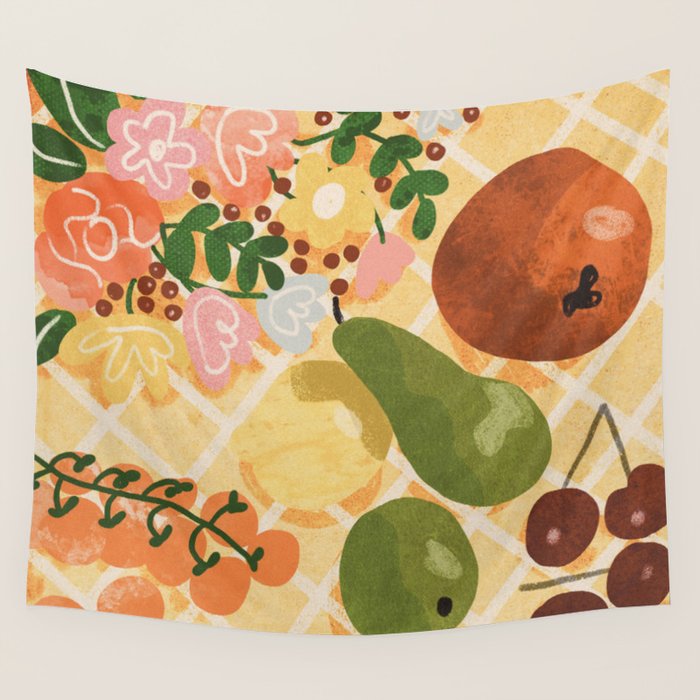 Colors of Summer Wall Tapestry Gallery Image 4