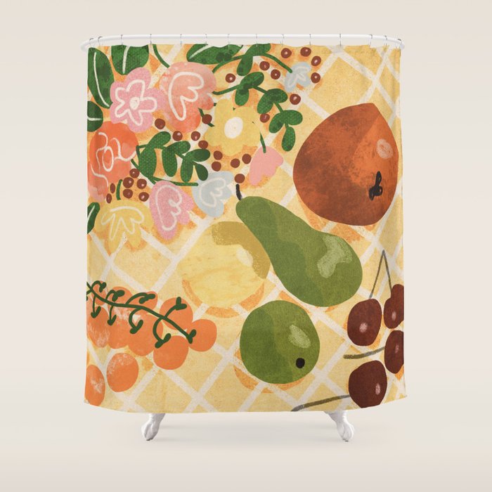 Colors of Summer Shower Curtain Gallery Image 1