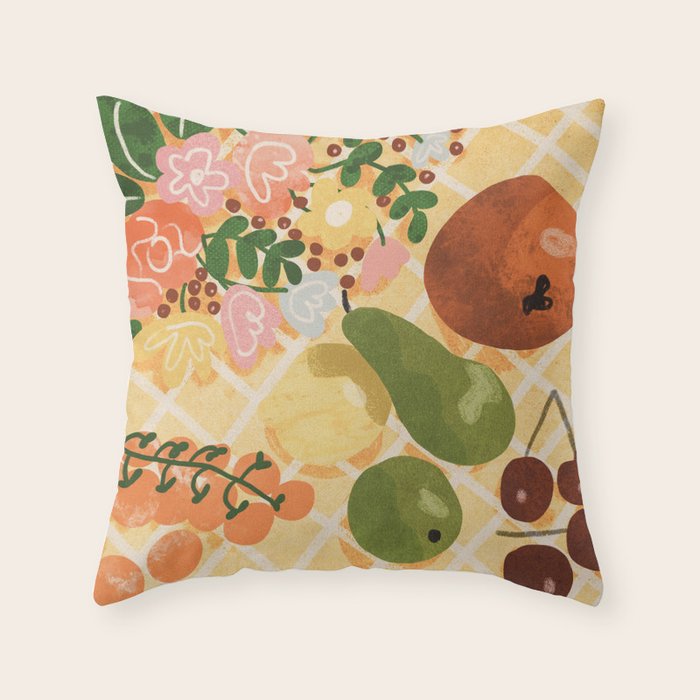 Colors of Summer Throw Pillow Gallery Image 6