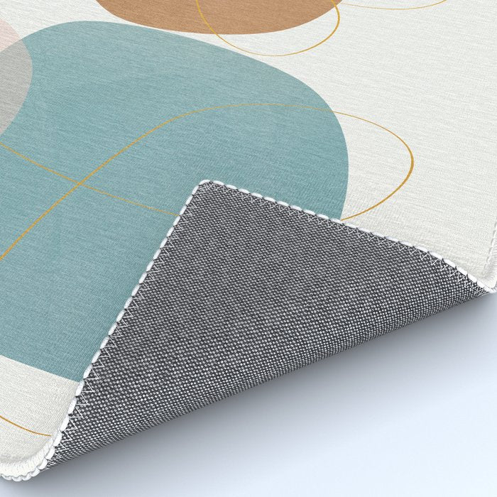 Soft Abstract Shapes 11 Rug Gallery Image 4