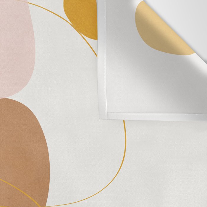 Soft Abstract Shapes 11 Wall Tapestry Gallery Image 3