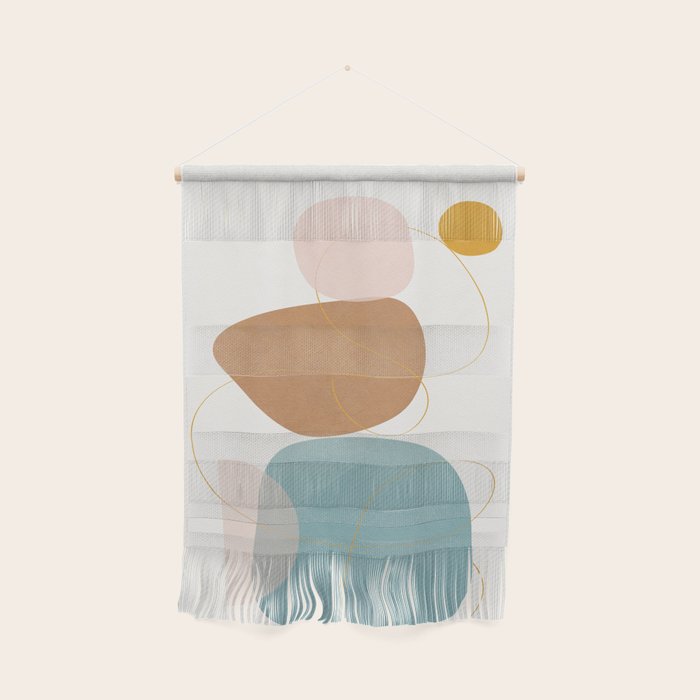 Soft Abstract Shapes 11 Wall Hanging Gallery Image 1