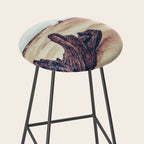 Ocean Driftwood Stool Gallery Image 2