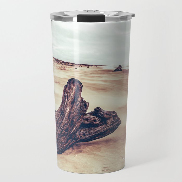 Ocean Driftwood Travel Mug Gallery Image 1