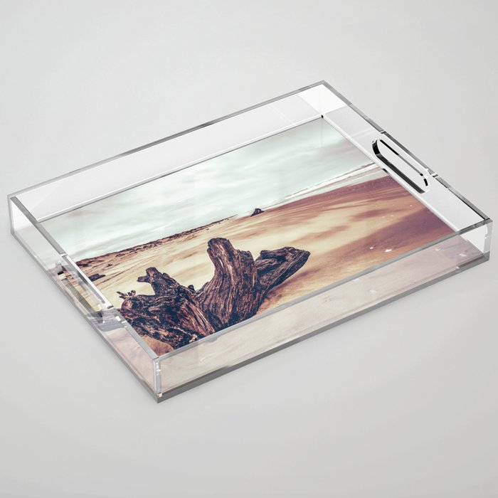 Ocean Driftwood Acrylic Tray Gallery Image 1