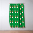 Strong Coffee Window Curtain Gallery Image 3