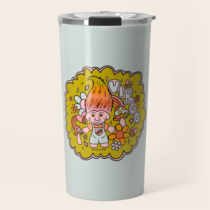Virgo Troll Travel Mug Gallery Image 1
