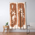 botanical reminiscences 1 cinnamon Window Curtain Gallery Image 5