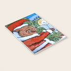 'Christmas Gift' Louis Wain Vintage Cat Notebook Gallery Image 3