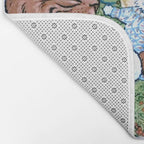 'Christmas Gift' Louis Wain Vintage Cat Bath Mat Gallery Image 2