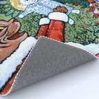 'Christmas Gift' Louis Wain Vintage Cat Rug Gallery Image 4