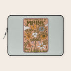 Maine Wildflowers Laptop Sleeve Gallery Image 1