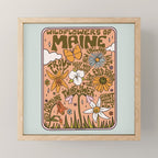 Maine Wildflowers Mini Art Print Gallery Image 1