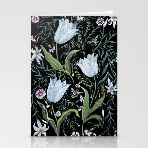 Through the Tulips Stationery Card Gallery Image 2