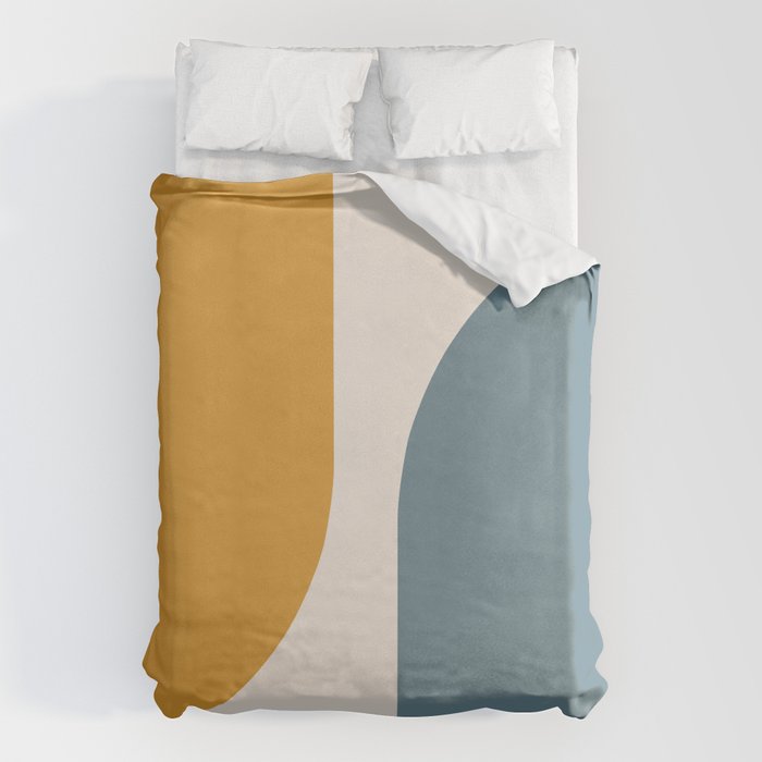 Modern Minimal Arch Abstract LXVIII Duvet Cover Gallery Image 1