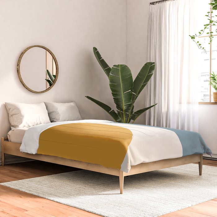 Modern Minimal Arch Abstract LXVIII Comforter Gallery Image 2