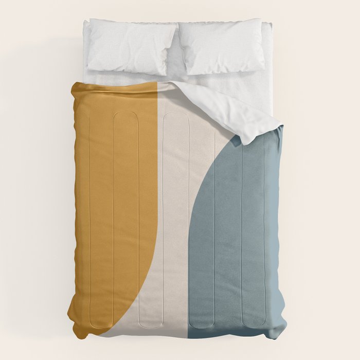 Modern Minimal Arch Abstract LXVIII Comforter Gallery Image 6