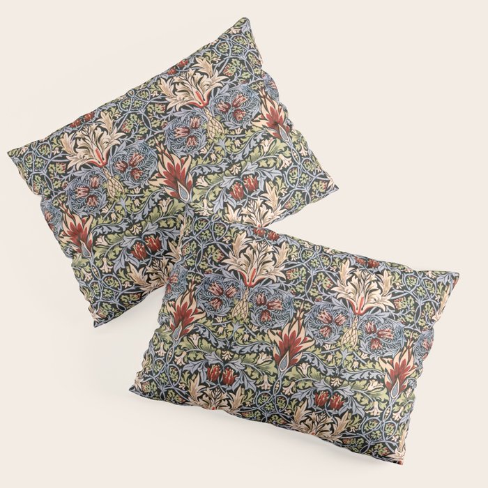 Snakeshead by William Morris Pillow Sham Gallery Image 1