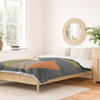 Mid Century Geometric 12/2 Duvet Cover Gallery Image 2