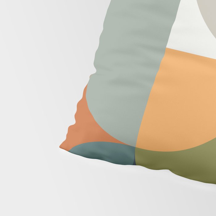 Mid Century Geometric 12/2 Pillow Sham Gallery Image 4