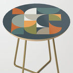 Mid Century Geometric 12/2 Side Table Gallery Image 2