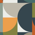 Mid Century Geometric 12/2 Coffee Mug Gallery Image 2