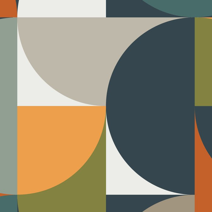 Mid Century Geometric 12/2 Coffee Mug Gallery Image 2