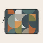 Mid Century Geometric 12/2 Laptop Sleeve Gallery Image 1